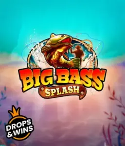 Dive into the exciting adventure of the Big Bass Splash game by Pragmatic Play, highlighting a vibrant fish jumping out of water. This graphic depicts the spirit of angling with vivid graphics and lively typography. Great for anglers, offering a fun-filled experience. 